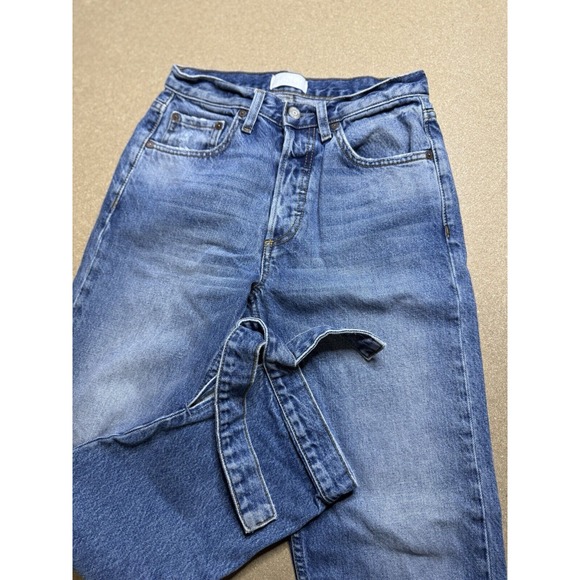 Boyish By Her‎ Womens Blue avery Medium Wash Denim Skinny Jeans Size 25 - Picture 1 of 9